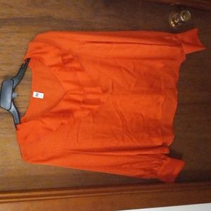 Cato xl orange Blouse